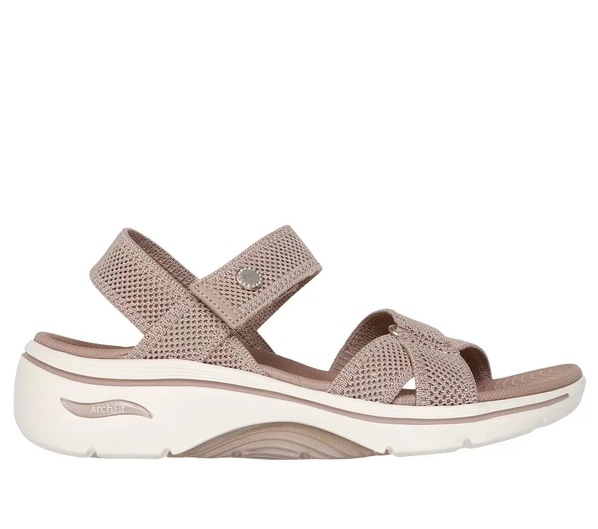 Martha Stewart: GO WALK Arch Fit 2.0 Sandal – Sparkling