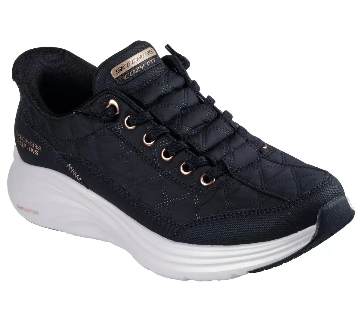 Skechers Slip-ins: Contour Foam – Cozy Fit Golden Hour Skechers Slip-ins: Contour Foam – Cozy Fit Golden Hour