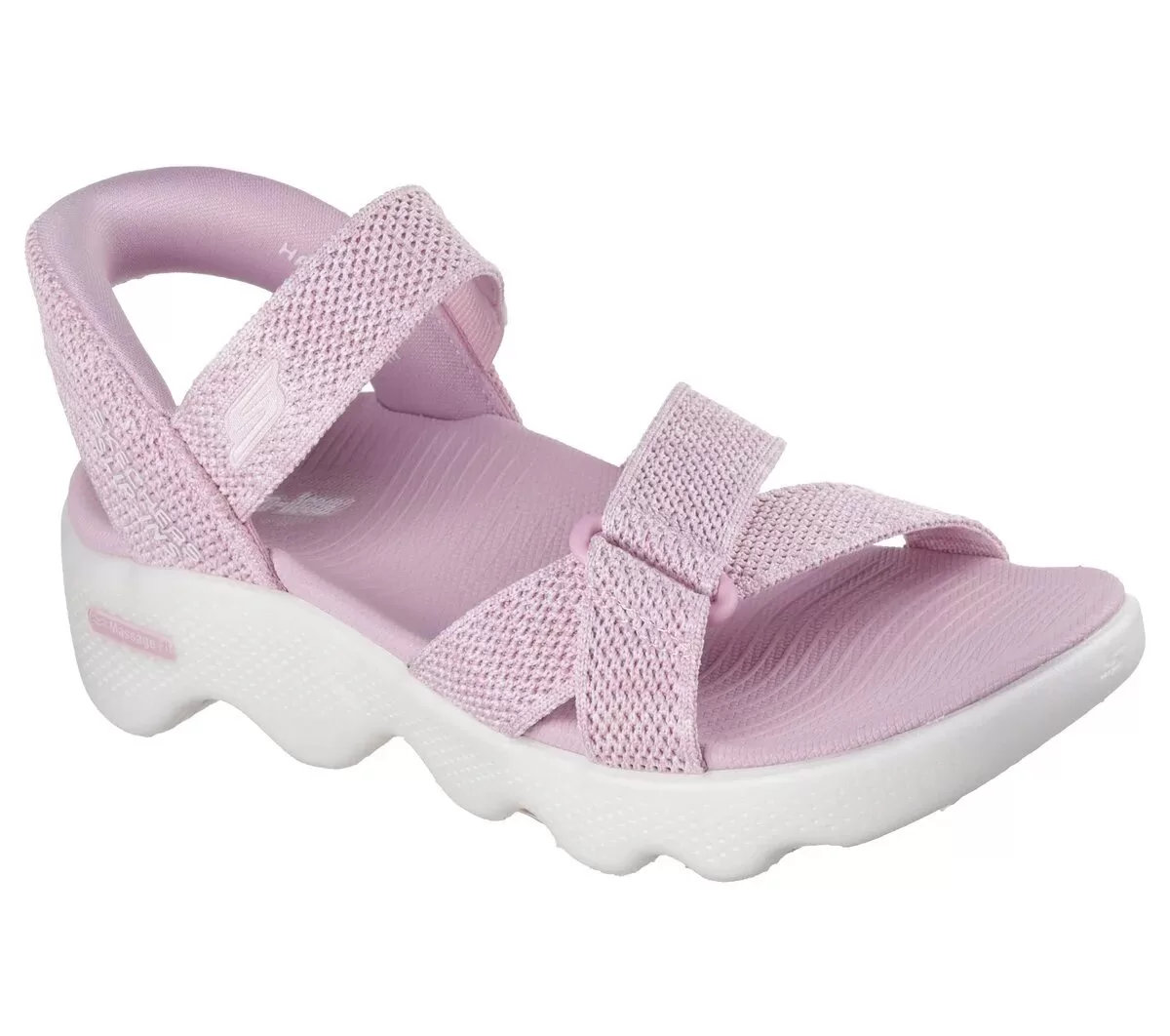 Skechers Slip-ins: GO WALK Massage Fit Sandal – Heather Skechers Slip-ins: GO WALK Massage Fit Sandal – Heather